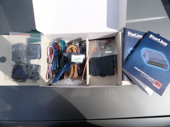 Инструкция по установке сигнализации StarLine A61. Что, куда и как